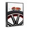 Stupell Industries Sport Fast Lane Racecar Framed Giclee, design by Christine Simpson Art